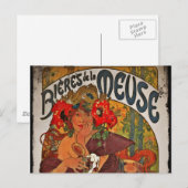 De Beer Muse Briefkaart (Voorkant / Achterkant)