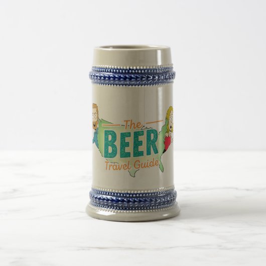 De Beer Reizen Guide Beer Stein Bierpul (Center)