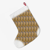 De Beer van het podium kerststaart Aangepast Beer  Grote Kerstsok (Achterkant (Hangend))