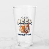 De Beer World Tour Glas (Achterkant)