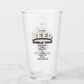 De Beer World Tour Glas (Voorkant)