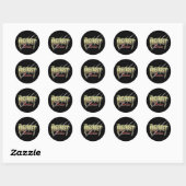 De Beest-reeks Ronde Sticker (Vel)