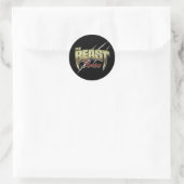 De Beest-reeks Ronde Sticker (Tas)