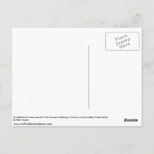 De Beethoven Briefkaart (Achterkant)