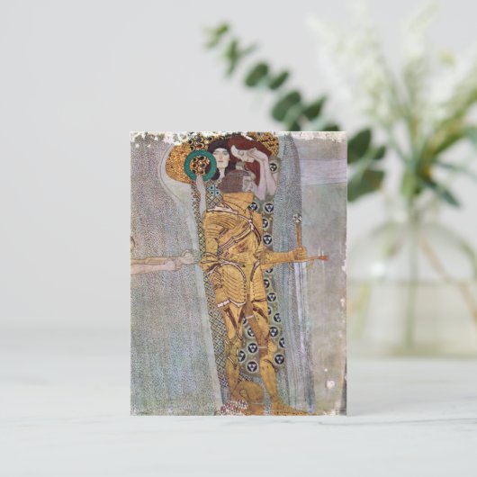 De Beethoven Freize van Gustav Klimt Briefkaart (Staand voorkant)