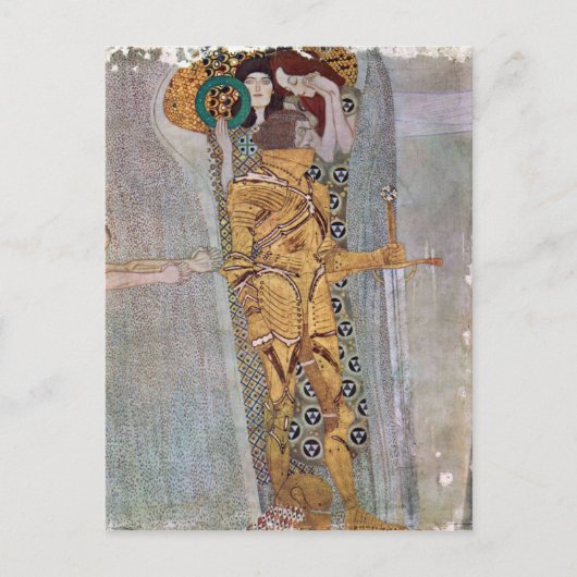 De Beethoven Freize van Gustav Klimt Briefkaart (Voorkant)