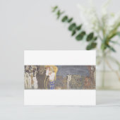 De Beethoven Frieze: De vijandige machten. Far Wal Briefkaart (Staand voorkant)