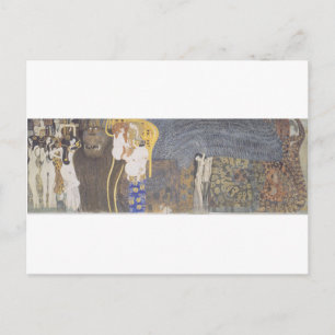 De Beethoven Frieze: De vijandige machten. Far Wal Briefkaart