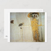 De Beethoven Frieze: Langzaam voor Geluk Briefkaart (Voorkant / Achterkant)