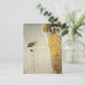 De Beethoven Frieze: Langzaam voor Geluk Briefkaart (Staand voorkant)