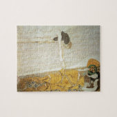 De Beethoven Frieze: Langzaam voor Geluk Legpuzzel (Horizontaal)