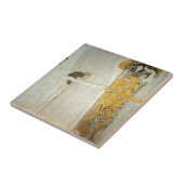 De Beethoven Frieze: Langzaam voor Geluk Tegeltje (Zijkant)