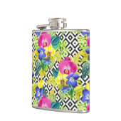 De Begonia en de Palmbladen van de orchidee Heupfles (Links)