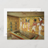 De begraafkamer in de Tomb van Tutankhamun Briefkaart (Voorkant / Achterkant)