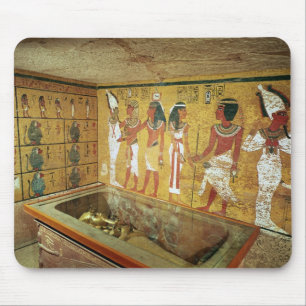 De begraafkamer in de Tomb van Tutankhamun Muismat