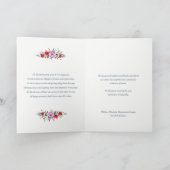 De begrafenis dankt u Kaarten | Bos Wilde Bloemen (Binnen)