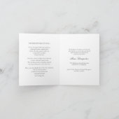 De begrafenis dankt u Kaarten | daar is een (Binnen)