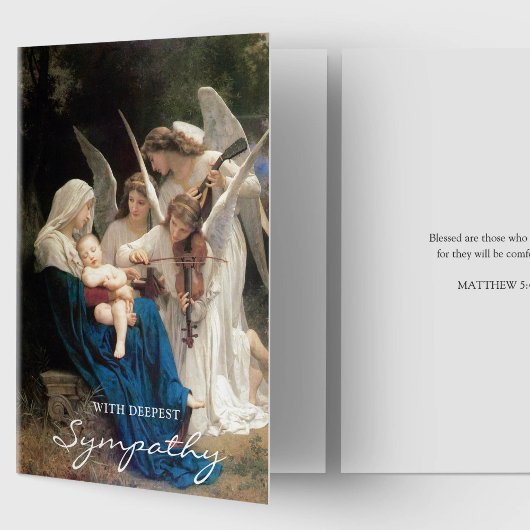 De begrafenis dankt u Kaarten | Lied van Engelen