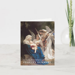 De begrafenis dankt u Kaarten | Lied van Engelen 4