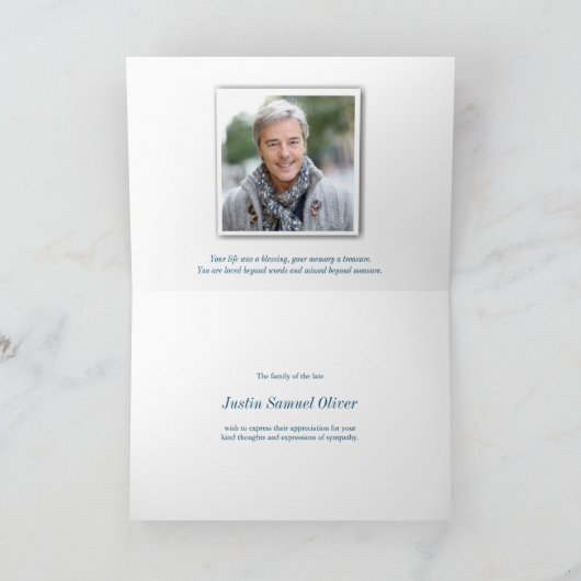 De begrafenis dankt u Kaarten | Zonsondergang & (Binnen)