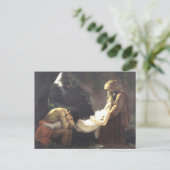 De begrafenis van Atala Briefkaart (Staand voorkant)