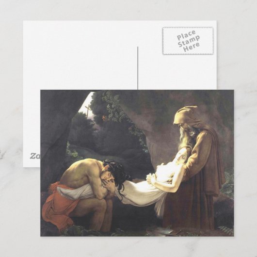 De begrafenis van Atala Briefkaart (Voorkant / Achterkant)