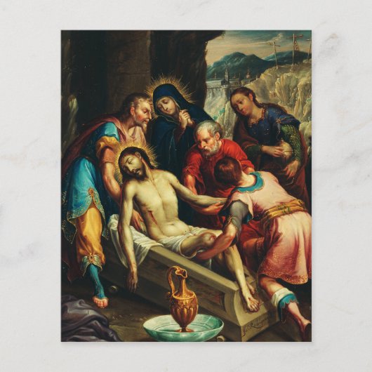 De begrafenis van Christus Juan Rodríguez Juarez (Voorkant)