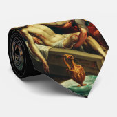 De begrafenis van Christus Juan Rodríguez Juarez Stropdas (Opgerold)