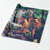 De begrafenis van de Fairy, John Anster Fitzgerald Cadeaupapier (Uitgerold)