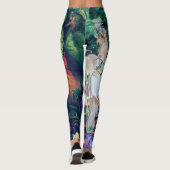 De begrafenis van de Fairy, John Anster Fitzgerald Leggings (Achterkant)