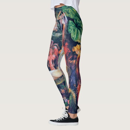 De begrafenis van de Fairy, John Anster Fitzgerald Leggings (Links)