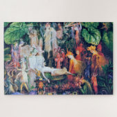 De begrafenis van de Fairy, John Anster Fitzgerald Legpuzzel (Horizontaal)