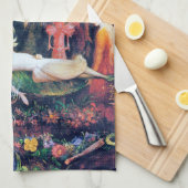 De begrafenis van de Fairy, John Anster Fitzgerald Theedoek (Quarter Fold)