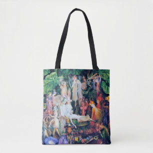 De begrafenis van de Fairy, John Anster Fitzgerald Tote Bag