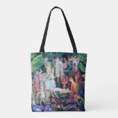 De begrafenis van de Fairy, John Anster Fitzgerald Tote Bag (Achterkant)