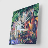 De begrafenis van de Fairy, John Anster Fitzgerald Vierkante Klok (Hoek)