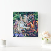 De begrafenis van de Fairy, John Anster Fitzgerald Vierkante Klok (Huis)