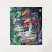 De Begrafenis van de Fee, John Anster Fitzgerald Wandkleed (Voorkant)