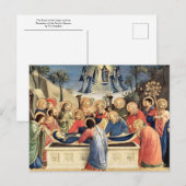 De begrafenis van de Maagd door Fra Angelico Briefkaart (Voorkant / Achterkant)