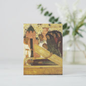 De begrafenis van Dimitri in zijn kerk – Dionisius Briefkaart (Staand voorkant)