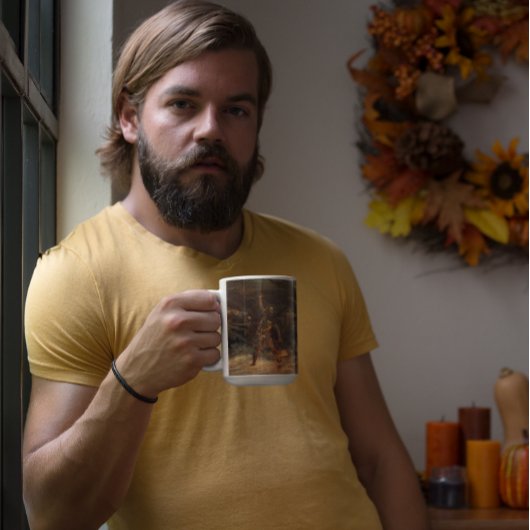 De begrafenis van een Viking Frank Dicksee 1893 Koffiemok