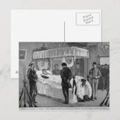 De begrafenis van Garibaldi in Caprera Briefkaart (Voorkant / Achterkant)