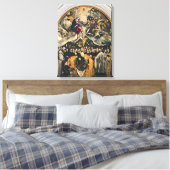 De begrafenis van graaf Orgaz Canvas Afdruk (Insitu (Slaapkamer))