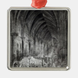 De begrafenis van Jean Paul Marat Metalen Ornament