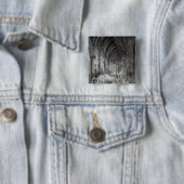 De begrafenis van Jean Paul Marat Vierkante Button 5,1 Cm (In situ)