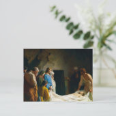 De begrafenis van Jezus door Carl Bloch Briefkaart (Staand voorkant)