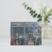 De begrafenis van Louis Pasteur Briefkaart (Staand voorkant)