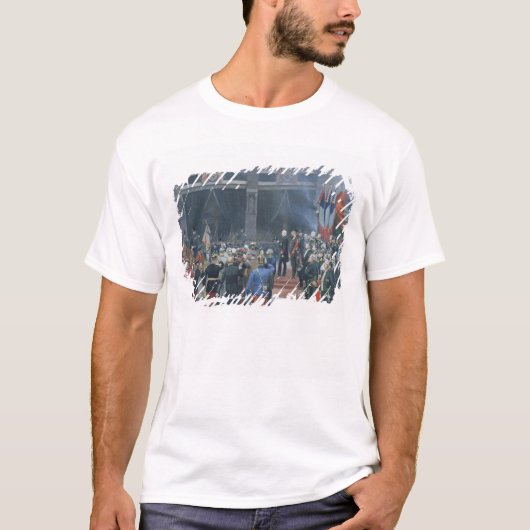 De begrafenis van Louis Pasteur T-shirt (Voorkant)