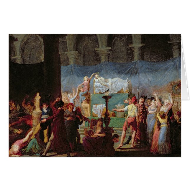 De begrafenis van Marat in de Oude Kerk (Voorkant Horizontaal)