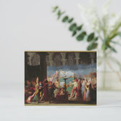 De begrafenis van Marat in de Oude Kerk Briefkaart (Staand voorkant)